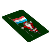 Weihnachtsmann mit Abschluss Luxemburgs Magnet (Rechte Seite)