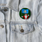 Weihnachtsmann mit Abschluss von Connecticut Button (Beispiel)
