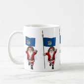 Weihnachtsmann mit Abschluss von Maine Kaffeetasse (Links)