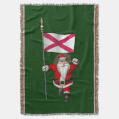 Weihnachtsmann mit Abtritt in Nordirland Decke (Vorderseite Vertikal)