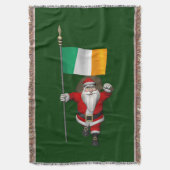 Weihnachtsmann mit Abtritt Irlands Decke (Vorderseite Vertikal)
