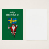Weihnachtsmann mit Abtritt Schwedens (Vorne & Hinten)