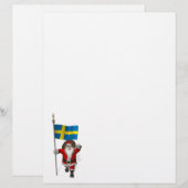 Weihnachtsmann mit Abtritt Schwedens (Vorne/Hinten)