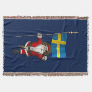 Weihnachtsmann mit Abtritt Schwedens Decke