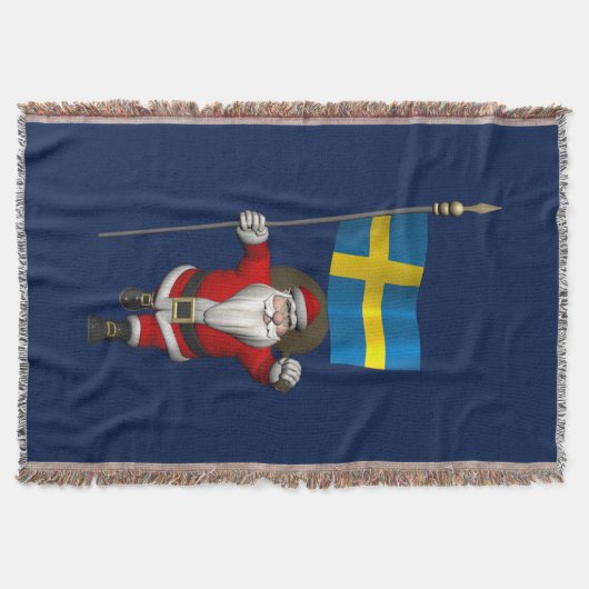 Weihnachtsmann mit Abtritt Schwedens Decke (Vorderseite)