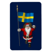 Weihnachtsmann mit Abtritt Schwedens Magnet (Vertikal)