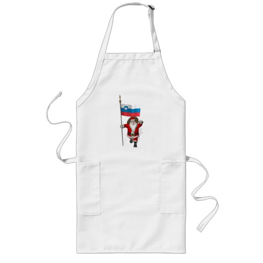 Weihnachtsmann mit Abtritt Sloweniens Lange Schürze (Vorne)