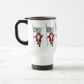 Weihnachtsmann mit Abzeichen von Delaware Reisebecher (Links)