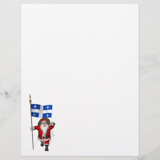 Weihnachtsmann mit Ausweis von Québec CDN (Vorderseite)