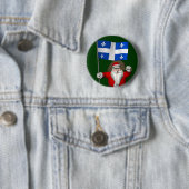 Weihnachtsmann mit Ausweis von Québec CDN Button (Beispiel)