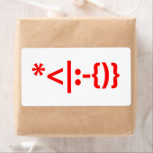 Weihnachtsmann mit Bart Christmas Emoticon (Insitu)