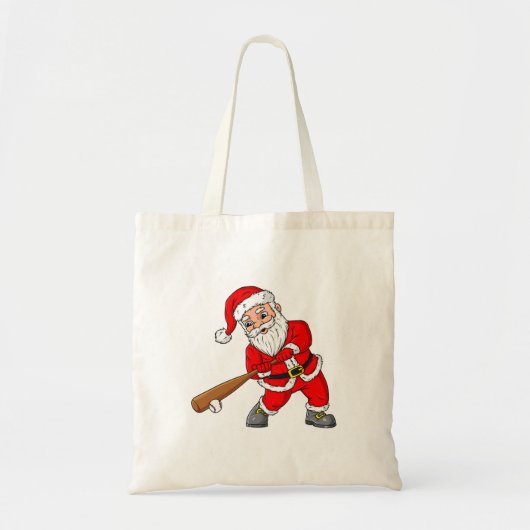 Weihnachtsmann mit Baseball-Boote Kinder Tragetasche (Vorne)
