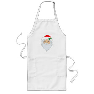 Weihnachtsmann mit Brille Lange Schürze