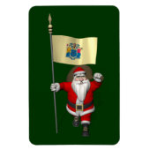 Weihnachtsmann mit dem Ende von New Jersey Magnet (Vertikal)