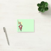 Weihnachtsmann mit dem Ende von New Jersey Post-it Klebezettel (Büro)