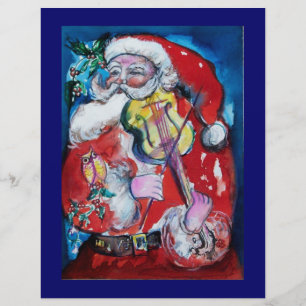 WEIHNACHTSMANN MIT GEIGE FLYER