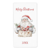 Weihnachtsmann mit Geschenken (Vorne)