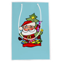 Weihnachtsmann mit Geschenken