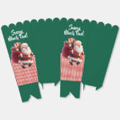 Weihnachtsmann mit Geschenksack Geschenkschachtel (Ungeklappt)