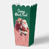 Weihnachtsmann mit Geschenksack Geschenkschachtel (Vorderseite)