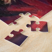 Weihnachtsmann mit Havanese-Weihnachtskunst Puzzle (Seite)
