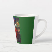 Weihnachtsmann mit Hunden 4 Milchtasse (Rechts)