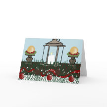 Weihnachtsmann mit Kerze, Pinecones, Ornamente