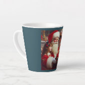 Weihnachtsmann mit Kindern 1 Milchtasse (Linke Ecke)