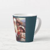 Weihnachtsmann mit Kindern 1 Milchtasse (Rechte Ecke)