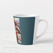 Weihnachtsmann mit Kindern 1 Milchtasse (Rechts)