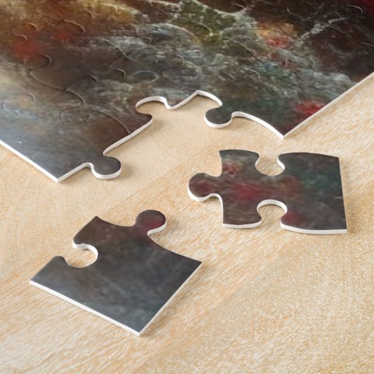 Weihnachtsmann mit Kindern 2 Puzzle (Seite)