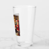Weihnachtsmann mit Kindern 3 Glas (Links)