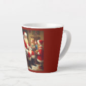 Weihnachtsmann mit Kindern 3 Milchtasse (Rechte Ecke)