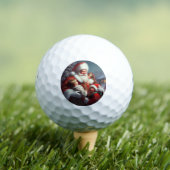 Weihnachtsmann mit Kindern 4 Golfball (Insitu T-Shirt)