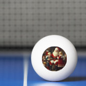 Weihnachtsmann mit Kindern 6 Tischtennisball (Netto)