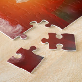 Weihnachtsmann mit leichtem Jigsaw Puzzle (Seite)