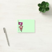 Weihnachtsmann mit Phönix Post-it Klebezettel (Büro)