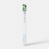 Weihnachtsmann mit Rabbit Fox und Eichhörnchen iPhone 15 Hülle (Linke Seite)