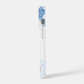 Weihnachtsmann mit Rabbit Fox und Eichhörnchen iPhone Hülle (Linke Seite)