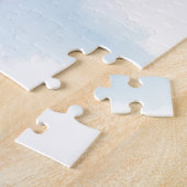 Weihnachtsmann mit Sibirischem Husky - Weihnachtsk Puzzle (Seite)