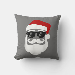 Weihnachtsmann mit Sonnenbrille Funny Christmas De Kissen