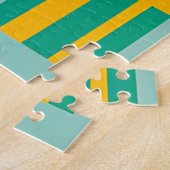 Weihnachtsmann mit Weihnachtsbaum und Geschenken Puzzle (Seite)