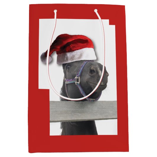 Weihnachtsmann Mittlere Geschenktüte (Vorderseite)