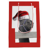 Weihnachtsmann Mittlere Geschenktüte (Rückseite)