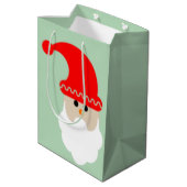 Weihnachtsmann Mittlere Geschenktüte (Rückseite Schrägansicht)