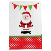 Weihnachtsmann Mittlere Geschenktüte (Rückseite)