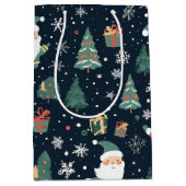 Weihnachtsmann Mittlere Geschenktüte (Vorderseite)