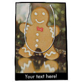 Weihnachtsmann Mittlere Geschenktüte (Vorderseite)