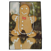 Weihnachtsmann Mittlere Geschenktüte (Rückseite)