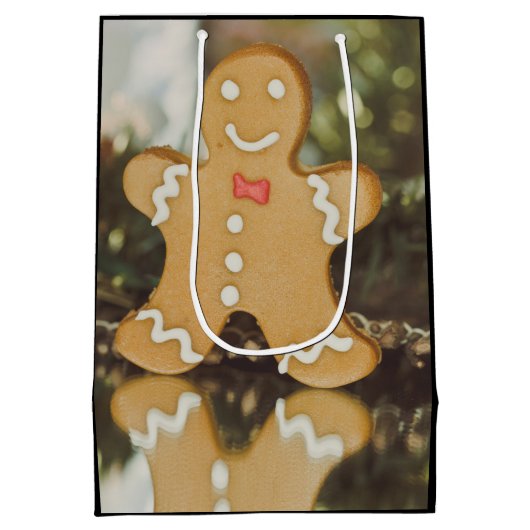 Weihnachtsmann Mittlere Geschenktüte (Rückseite)